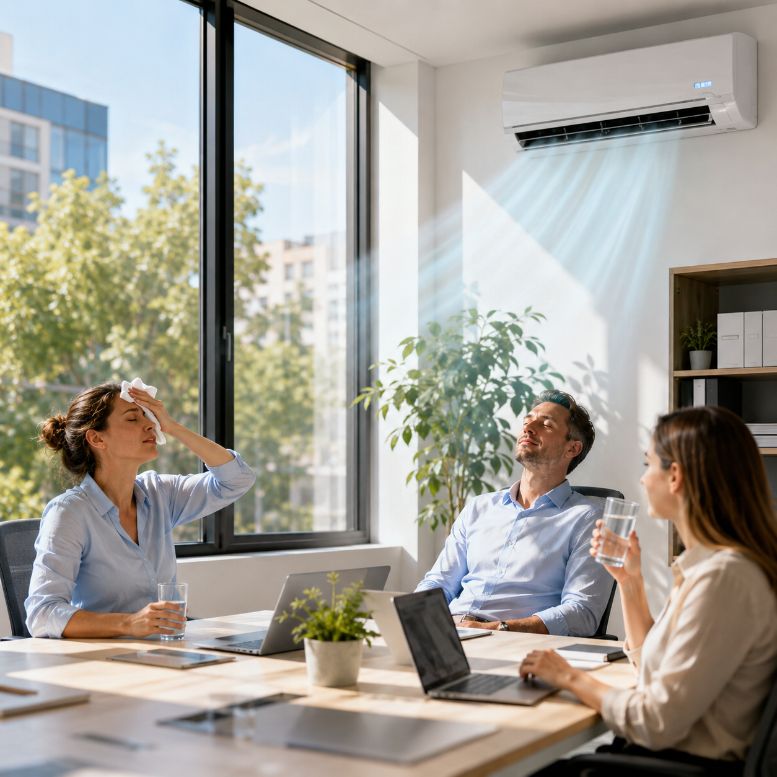 Klimaanlage im Büro